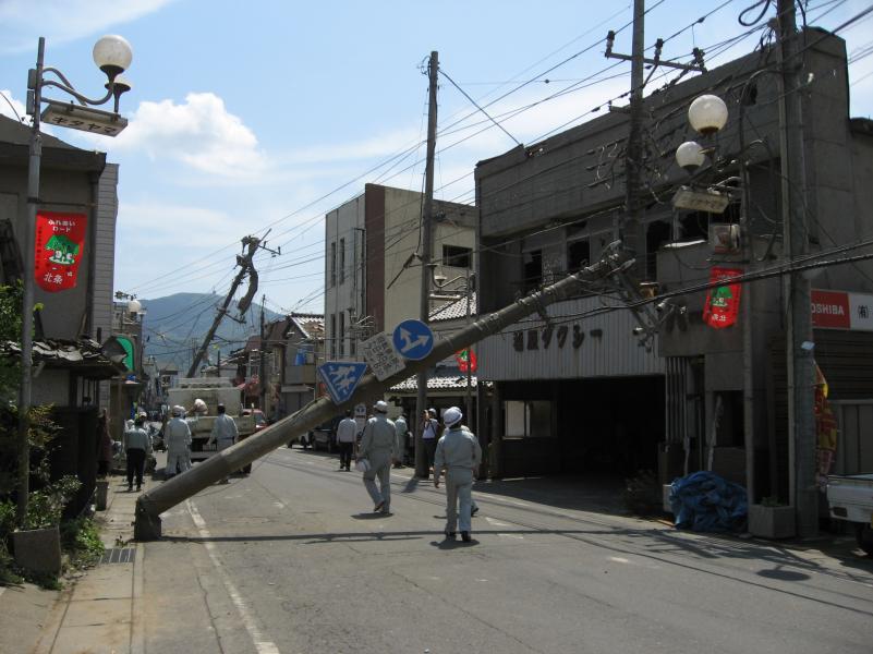 無電柱化防災対策写真